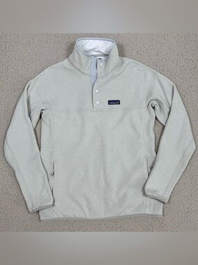 Patagonia Lightweight Better Sweater Snap-T Pullover Bleached Stone
